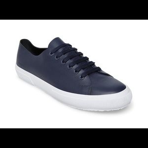 ⚡️ Superga navy leather sneakers ⚡️MOVING SALE ⚡️